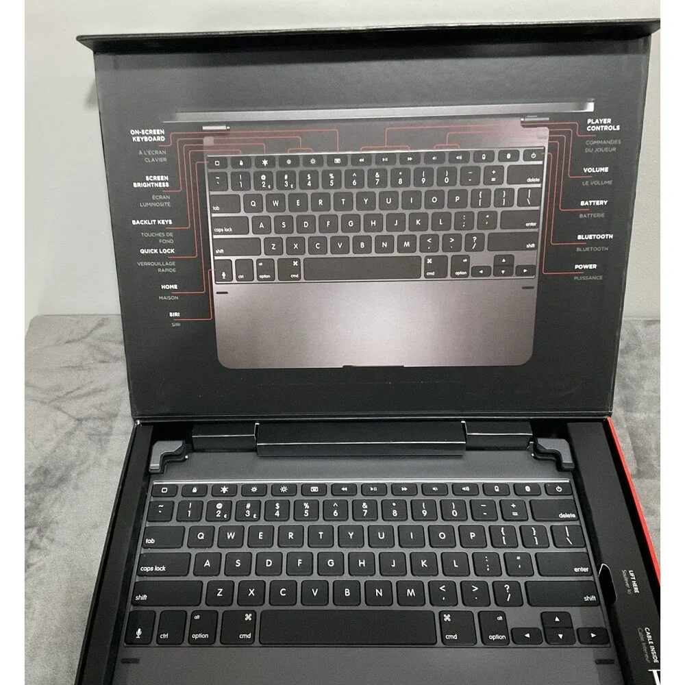 Bridge Pro Keyboard For iPad Pro 12.9 In 3rd Generation Model(2018)